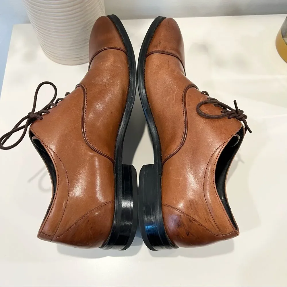 Stacy Adams KORDELL Cap Toe Oxford Brown 9.5M